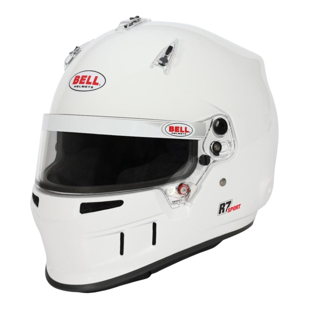 BELL 1467002 Закритий шолом R7 Sport, Білий, FIA8859-2024, Розмір M (58-59) Photo-0 