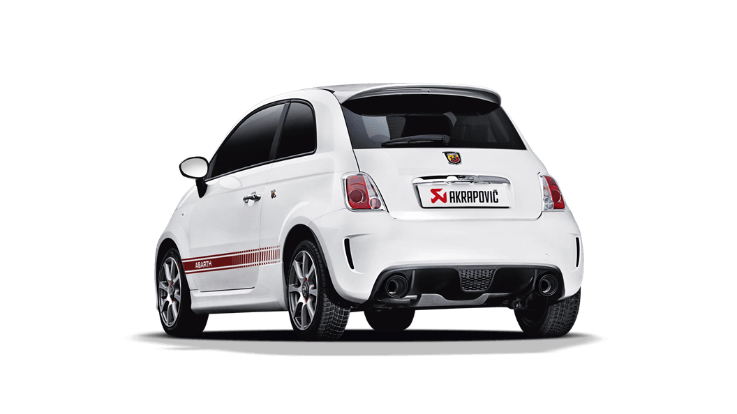 AKRAPOVIC M-FI/SS/1H Вихлопна система Slip-On Line (SS) для ABARTH 500/500C 2008-2017 Схвалення ЄС Photo-3 