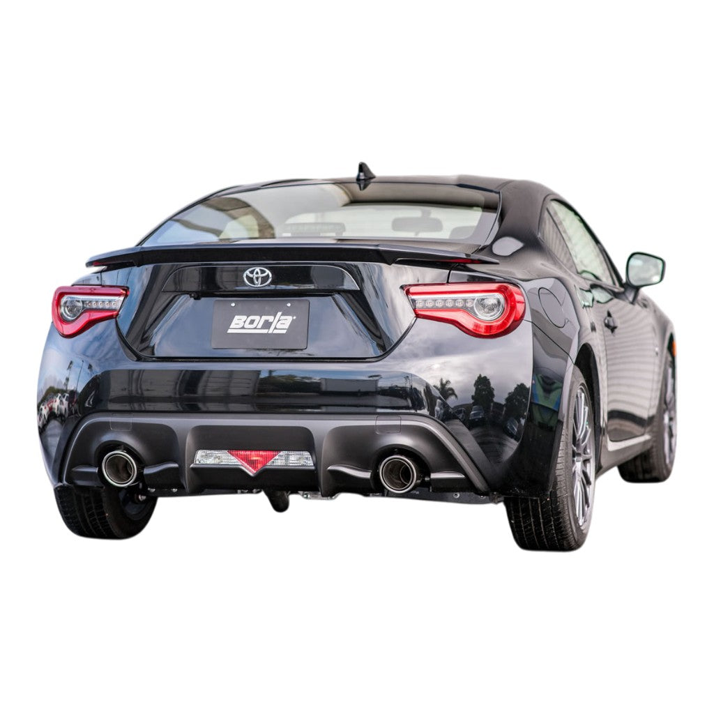BORLA 11937 Вихлопна система Axle-Back (Touring) для SUBARU BRZ 2017–2020 / TOYOTA 86 (ZN6) Photo-1 