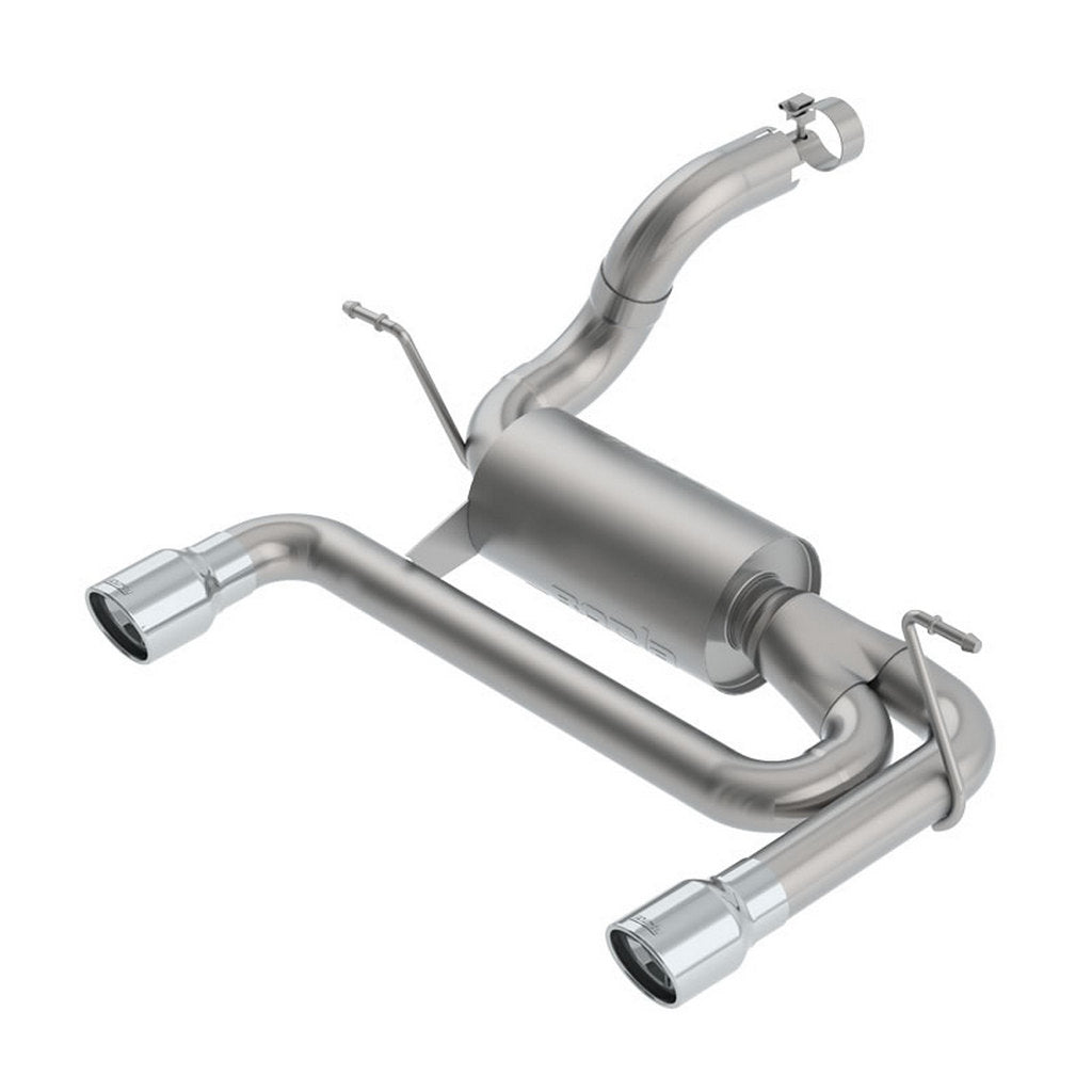 BORLA 11957 Вихлопна система Axle-Back ATAK, 2.75", 2.5" (наконечники 3.5") для JEEP Wrangler 3.6L (JL / JLU) 2018- Photo-0 