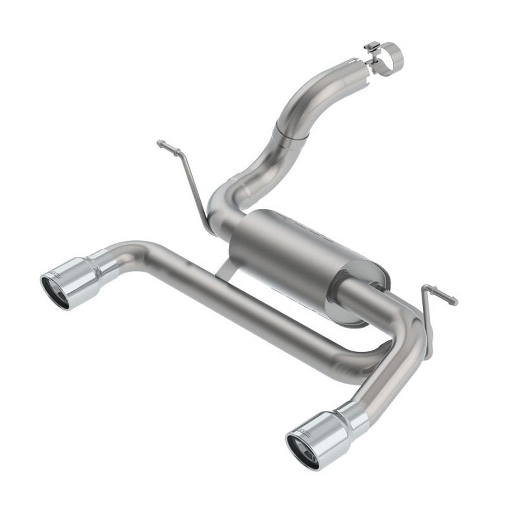 BORLA 11963 Вихлопна система Axle-Back S-Type, 2.75\", 2.5\" (наконечники 3.5\") для JEEP Wrangler 2.0L (JL / JLU) 2018- Photo-0 