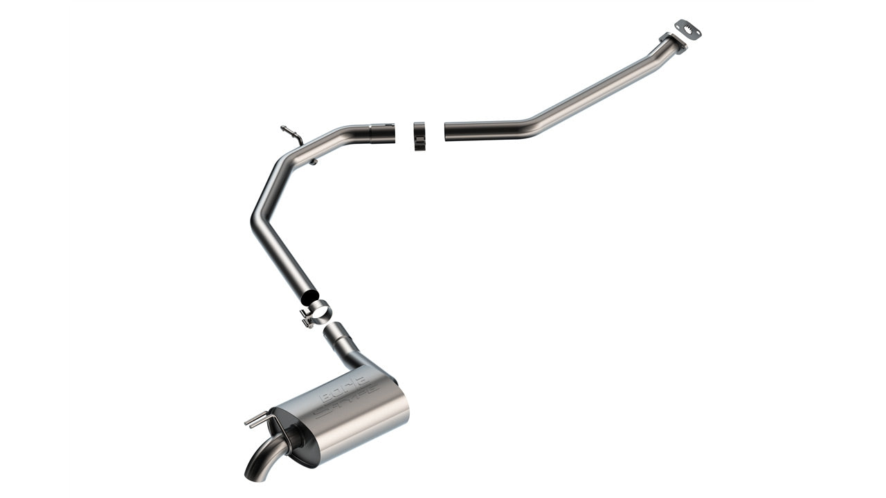 BORLA 140968 Вихлопна система Cat-back S-Type 2.25" S TD Наконечники: 2.25" Поворотні для KIA K5 GT-Line 2021-2024 Photo-0 