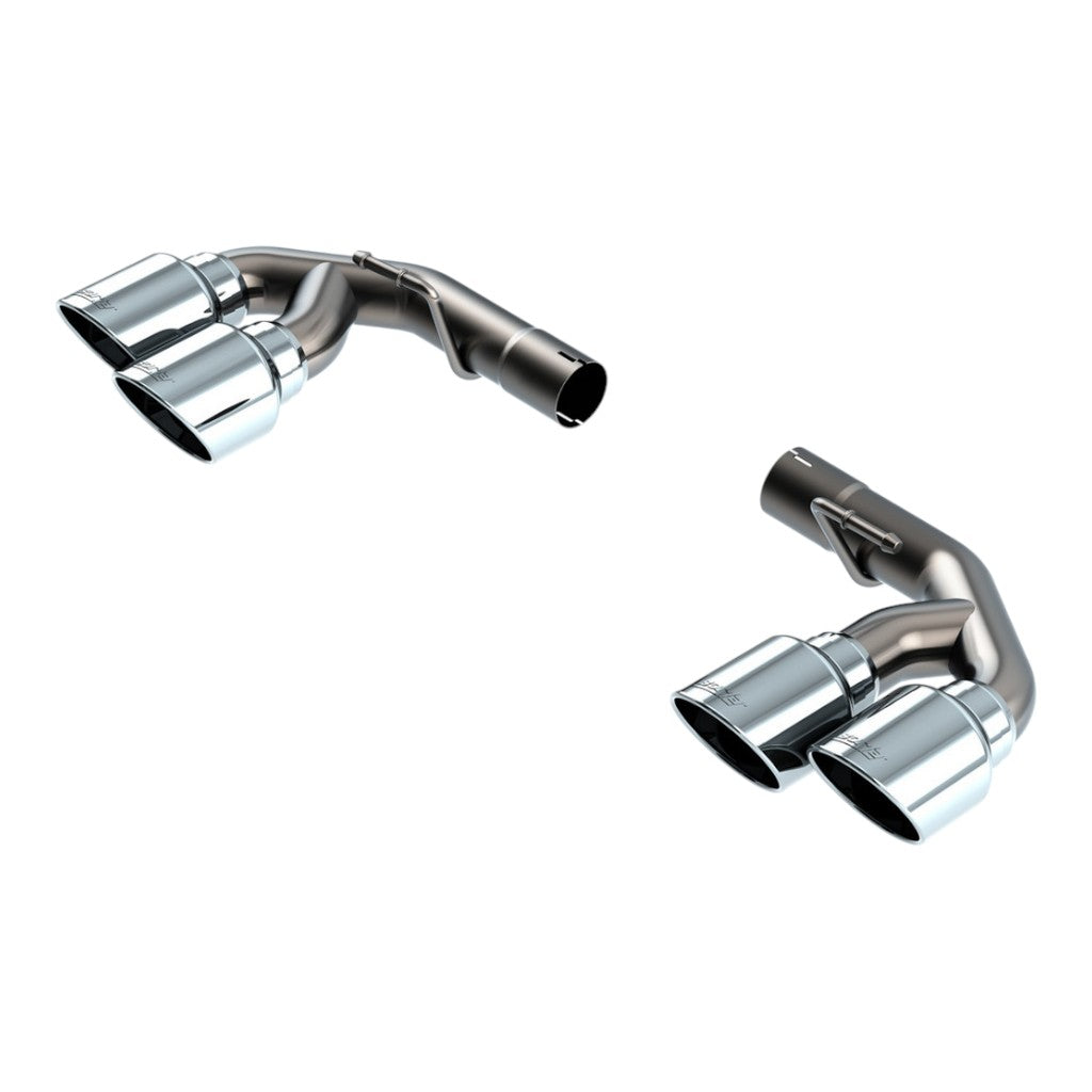 BORLA 60749 Комплект наконечників 2.5\", світлий хром для AUDI SQ5 (B9) 2021-2025 Photo-0 