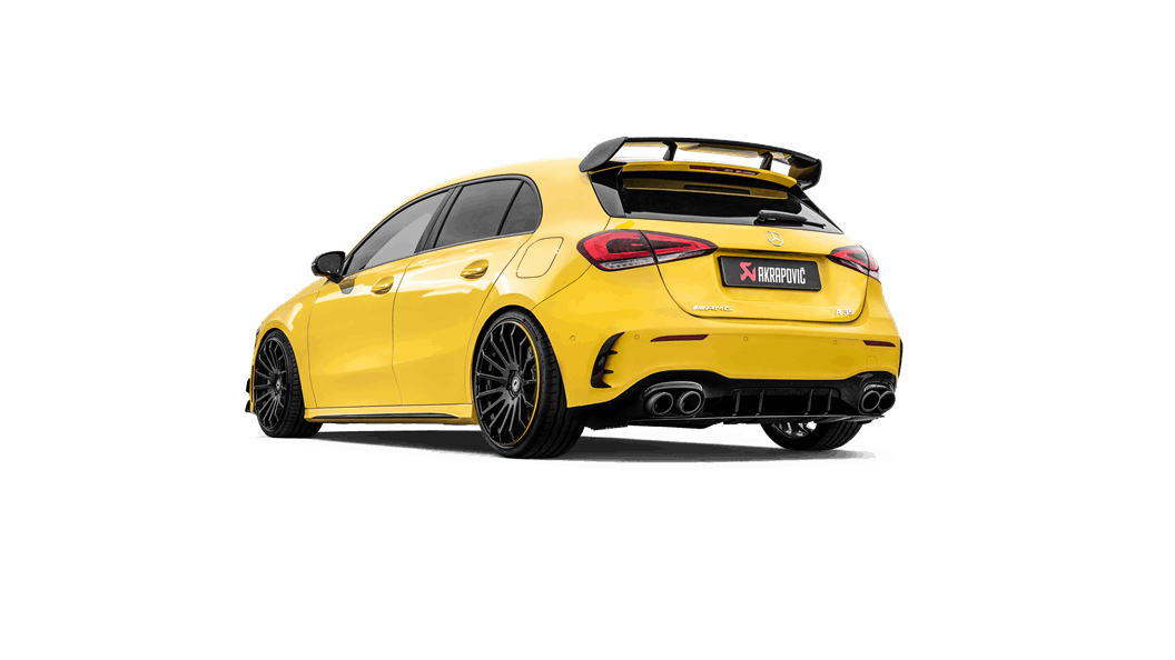 AKRAPOVIC S-ME/TI/6H Вихлопна система Slip-On Line (титан) для MERCEDES-AMG A35 (W177) 2019-2024 Photo-3 