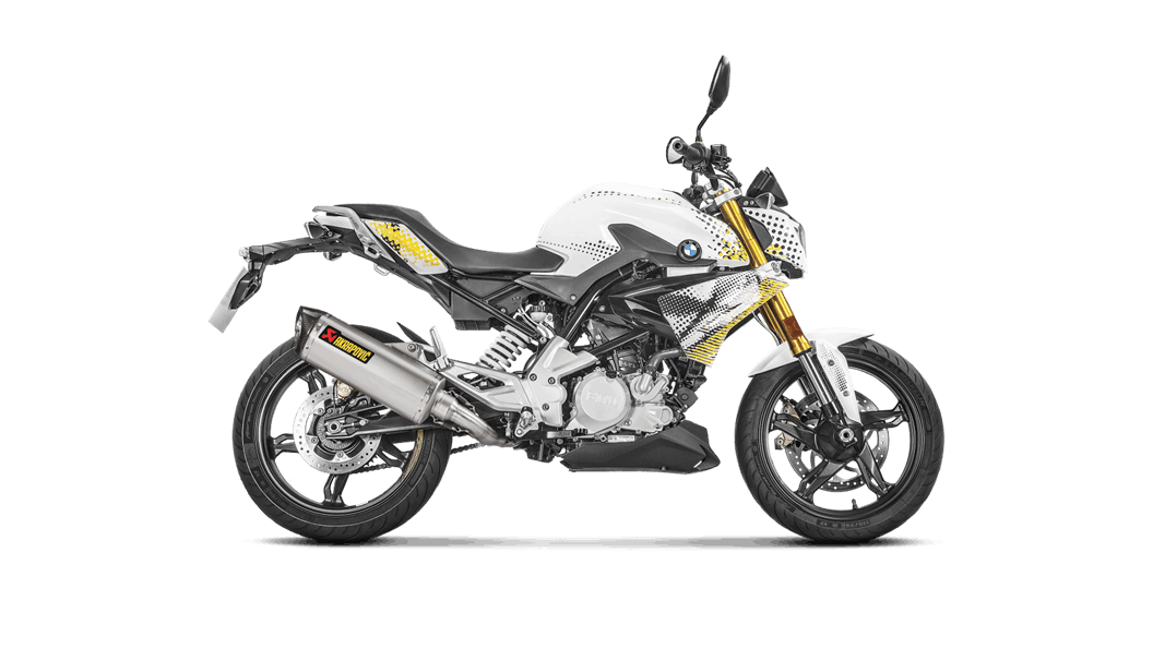 AKRAPOVIC S-B3R1-HRSS/1 Вихлопна система Racing Line (SS) для BMW G 310 R 2017-2019 Photo-1 