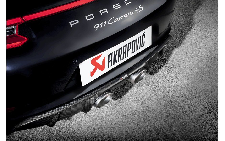 AKRAPOVIC DI-PO/CA/3 Дифузор задній (карбоновий/матовий) для PORSCHE 991.2 Carrera S/4/4S/GTS Photo-1 