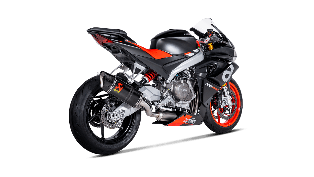 AKRAPOVIC S-A6R3-APLC Вихлопна система Racing Line (Carbon) APRILIA RS 660 / TUONO 660 2021 Photo-2 