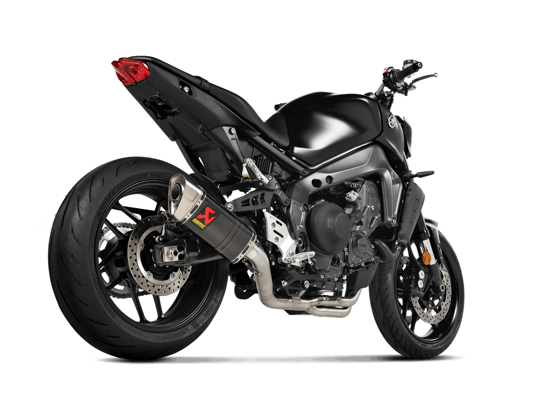 AKRAPOVIC s-Y9R12-APC Вихлопна система Racing Line (Carbon) YAMAHA MT-09 / FZ-09 2021 Photo-1 