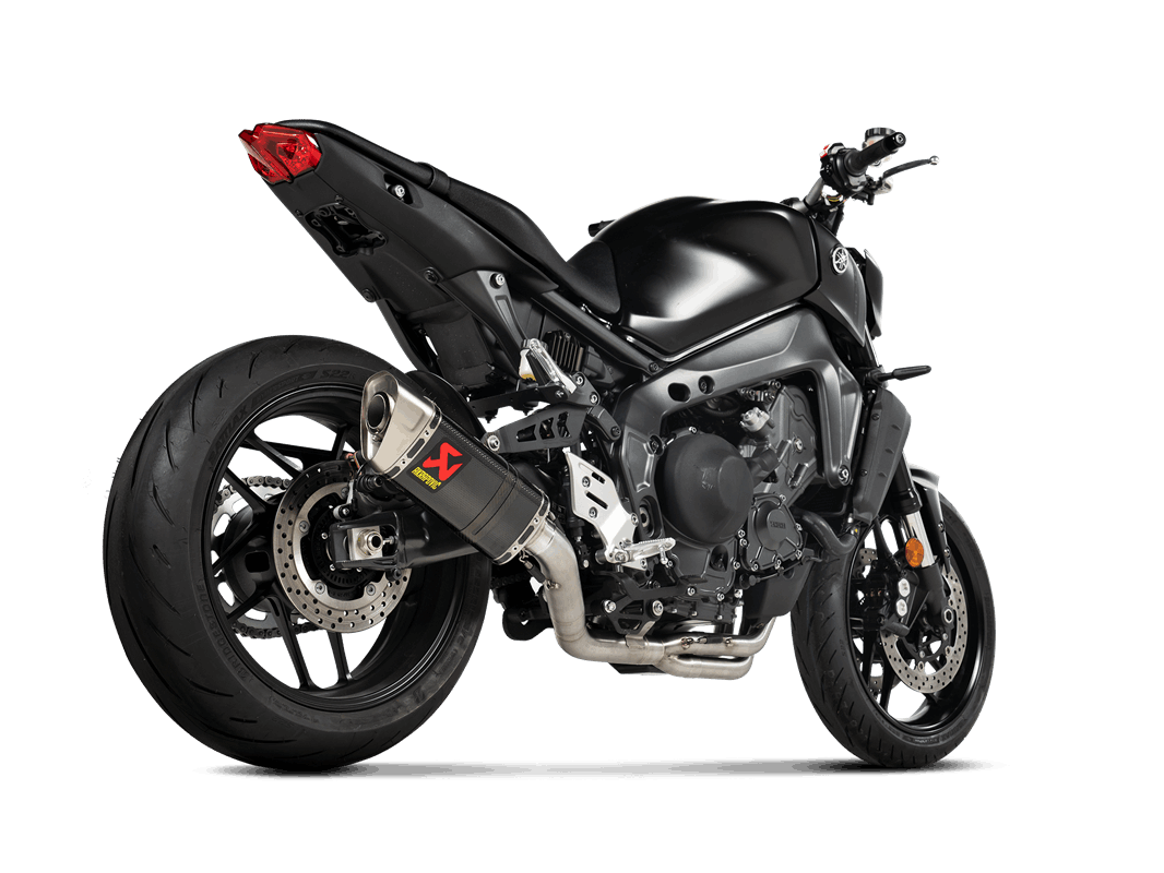 AKRAPOVIC s-Y9R12-APC Вихлопна система Racing Line (Carbon) YAMAHA MT-09 / FZ-09 2021 Photo-2 