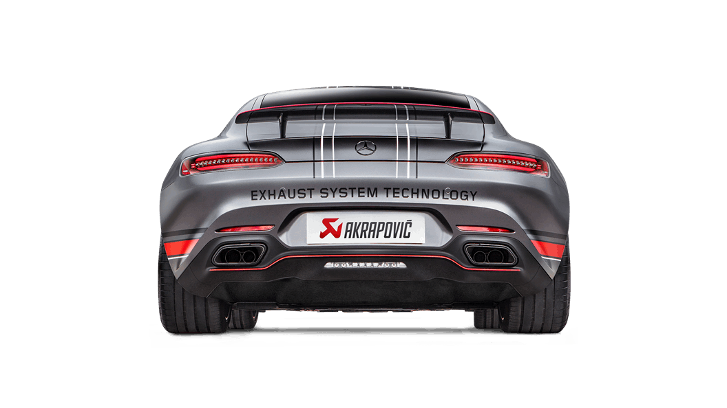 AKRAPOVIC S-ME/TI/1H/1 Вихлопна система Evolution Line (Titanium) для MERCEDES-Benz AMG GT/GT S/GT 2017+ Photo-4 