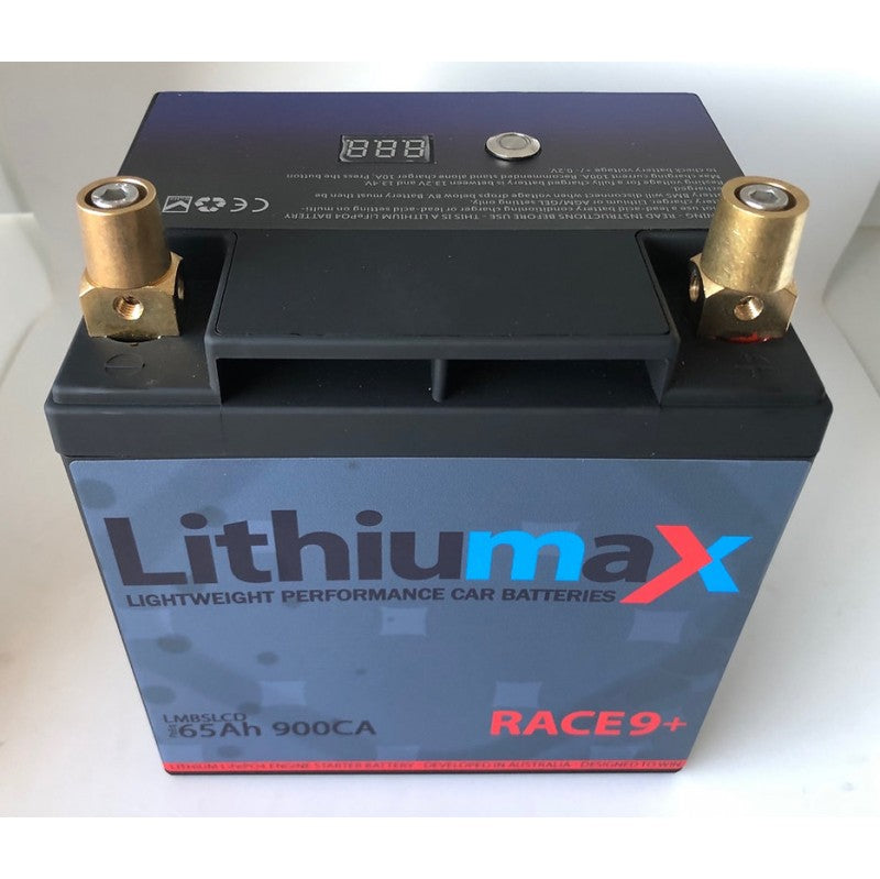 LITHIUMAX LMBSLCD9 Акумулятор RACE9+ з LCD 900CA 65Ah Photo-2 