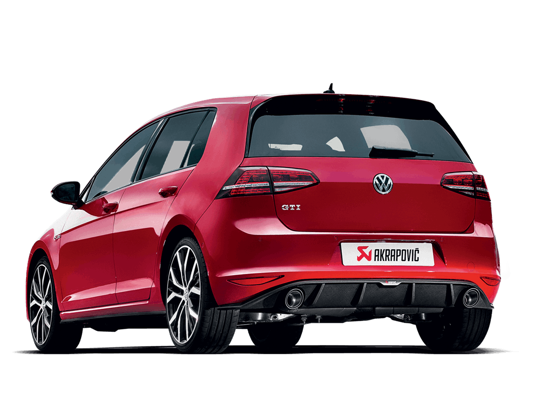 AKRAPOVIC MTP-VW/T/2 Вихлопна система Slip-On Race Line (Titanium) VW Golf (VII) GTI 2013-2016 Photo-4 