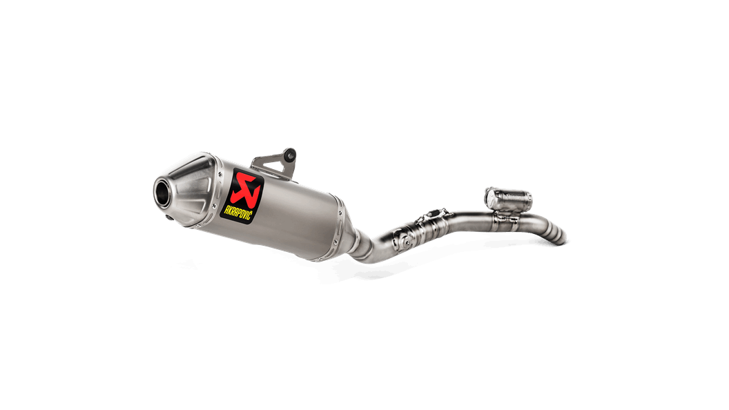 AKRAPOVIC S-S2MET6-BNTA Вихлопна система Evolution Line (Titanium) для Suzuki RM-Z250 Photo-0 