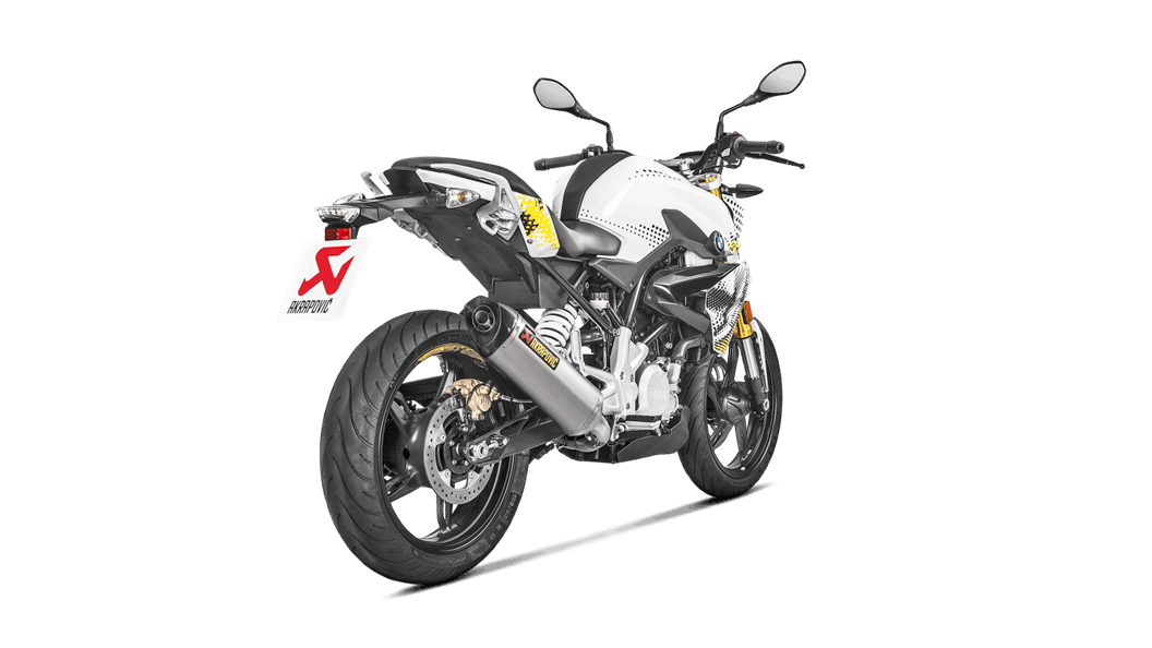 AKRAPOVIC S-B3R1-HRSS/1 Вихлопна система Racing Line (SS) для BMW G 310 R 2017-2019 Photo-3 