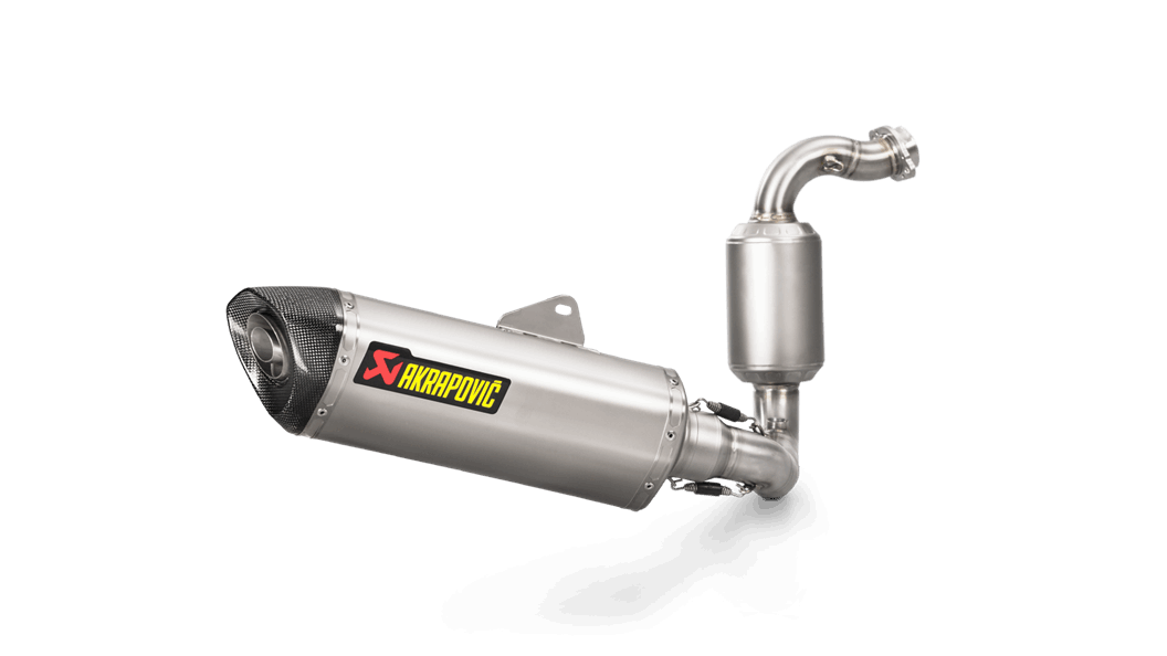 AKRAPOVIC S-B3R1-HRSS/1 Вихлопна система Racing Line (SS) для BMW G 310 R 2017-2019 Photo-0 