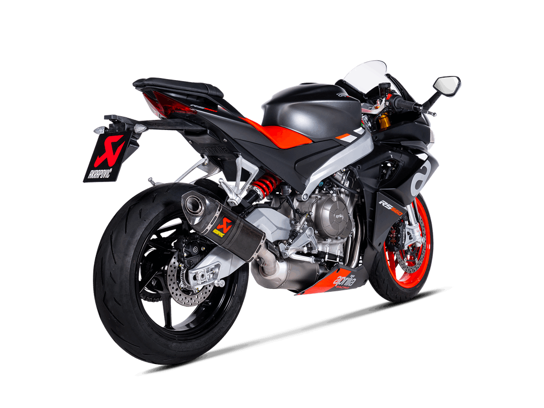 AKRAPOVIC S-A6R4 - Hapc Вихлопна система Racing Line (Carbon) APRILIA RS 660 2021 (з каталізатором) Photo-2 