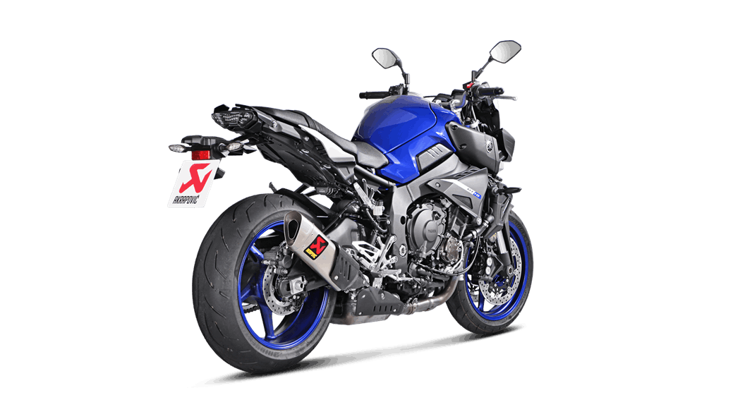 AKRAPOVIC s-Y10SO15 - Hapt Вихлопна система Slip-On Line (Titanium) Yamaha MT-10/FZ-10 2016 - 2021 Photo-1 