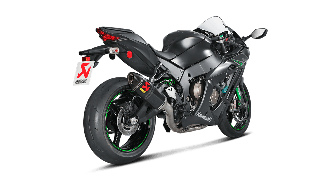 AKRAPOVIC S-K10R9-ZC Вихлопна система Racing Line (Carbon) Kawasaki Ninja ZX-10R 2016 - 2020 Photo-2 