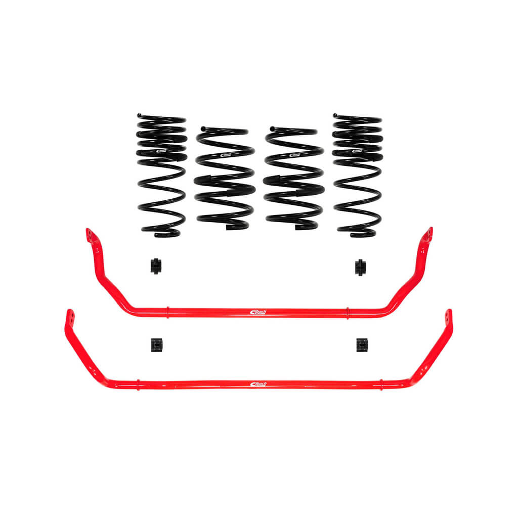 EIBACH E43-87-001-02-22 Пружини Pro-Kit, передні та задні стабілізатори Pro-Plus-Kit для TESLA Model 3 Long Range AWD 2017-2023 Photo-0 