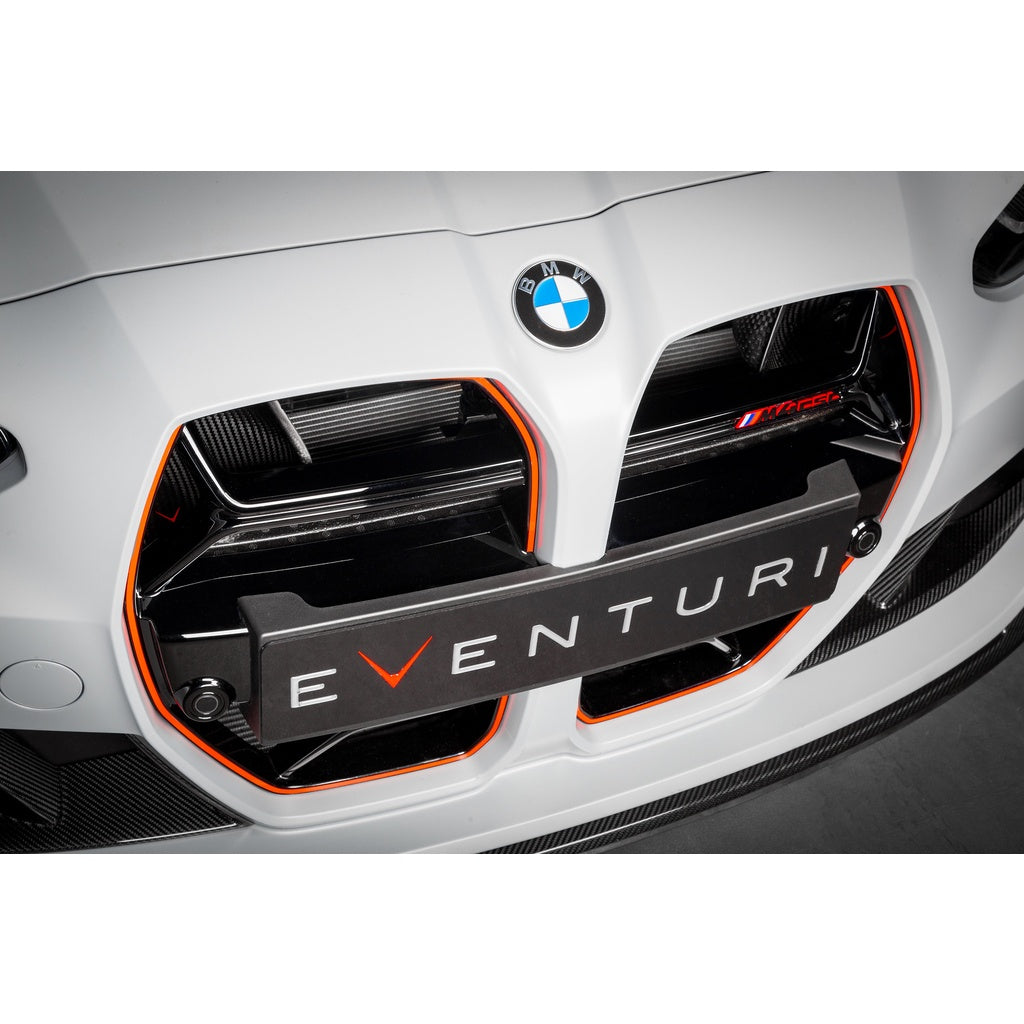 EVENTURI EVE-G8XM-CF-SC Повітрозабірники холодного повітря (карбон / глянцеве покриття) для BMW M3 (G80) / M4 (G82) Photo-3 