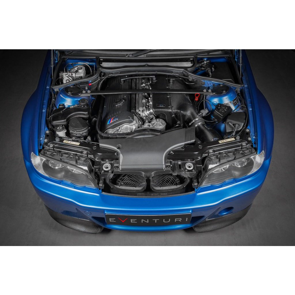 EVENTURI EVE-E46ABX-CF-INT Повітряний бокс з впуском (карбон) для BMW M3 (E46) Photo-24 