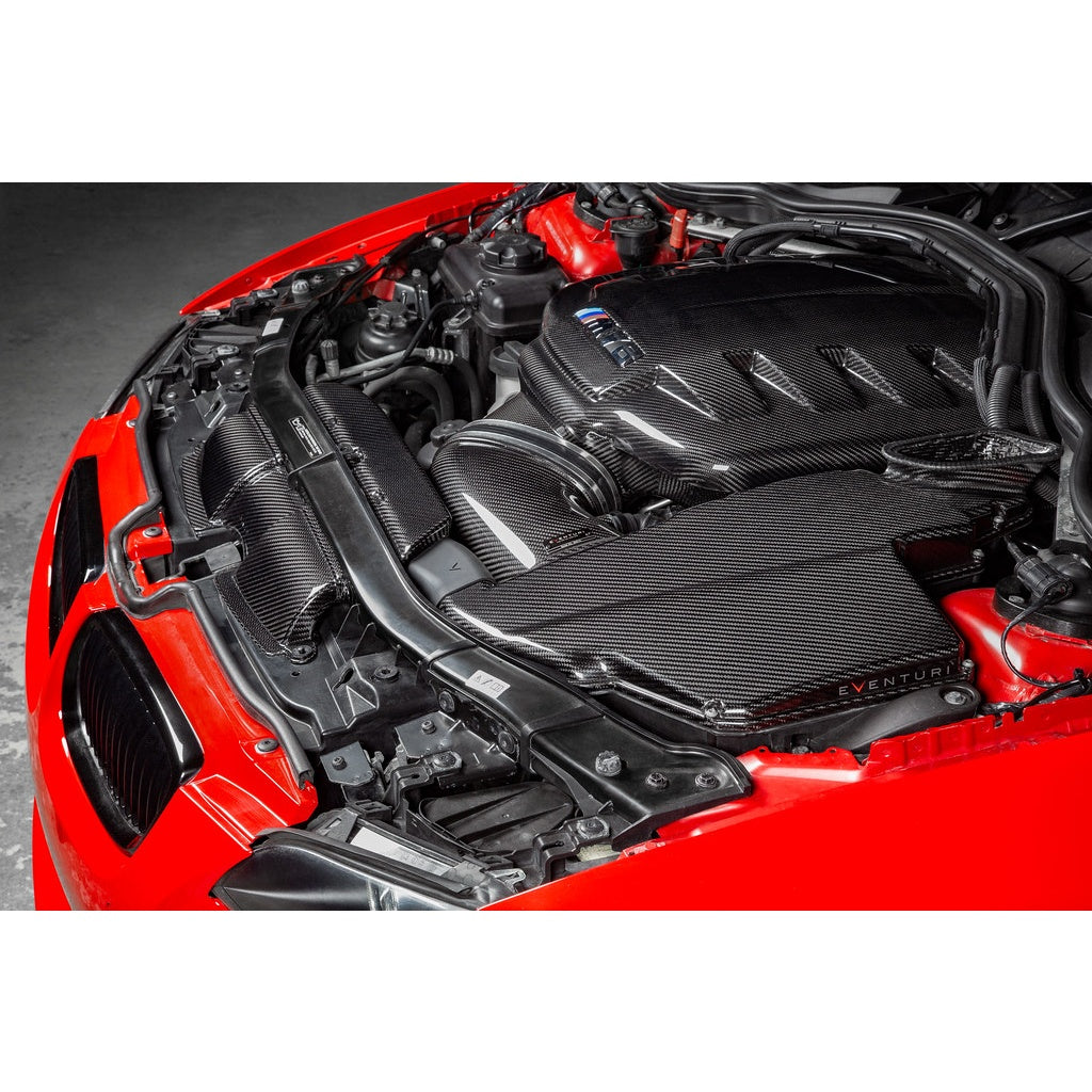 EVENTURI EVE-E9X-CF-DCT Комплект повітропроводів (карбон / глянцева обробка) для BMW M3 (E90 / E92) Photo-4 