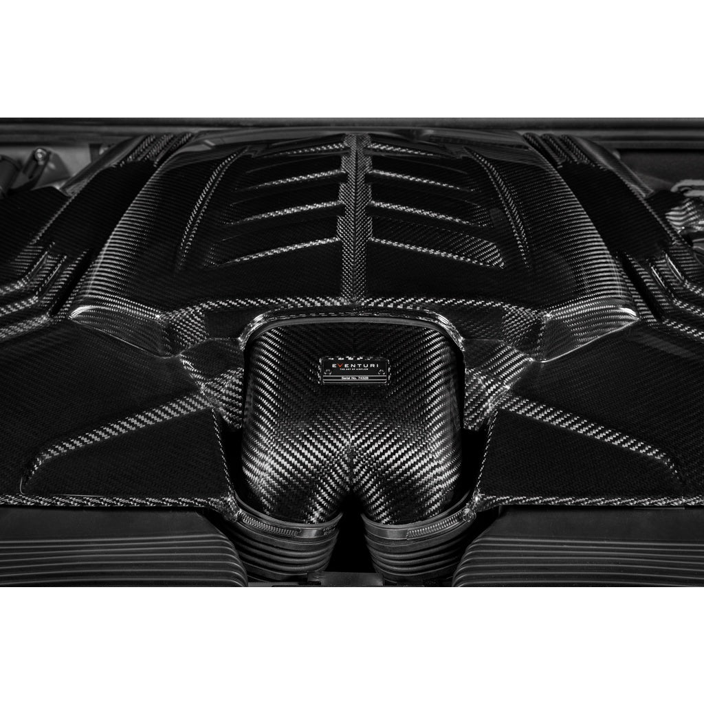 EVENTURI EVE-FLV8TT-CF-INT Повітрозабірна система (карбон) для LAMBORGHINI Urus 2025 / PORSCHE Cayenne Turbo S / GT / GTS Facelift 2025 Photo-18 