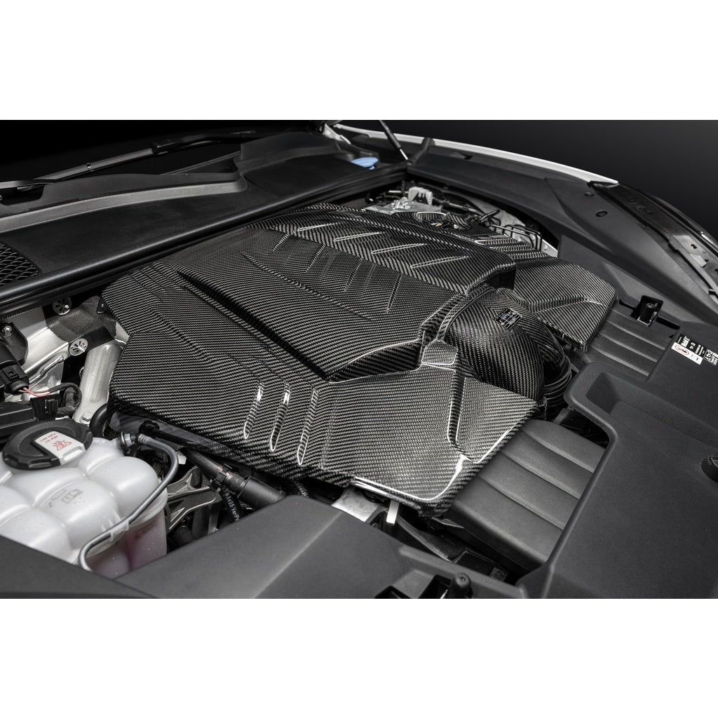 EVENTURI EVE-FLV8TT-CF-INT Повітрозабірна система (карбон) для LAMBORGHINI Urus 2025 / PORSCHE Cayenne Turbo S / GT / GTS Facelift 2025 Photo-17 