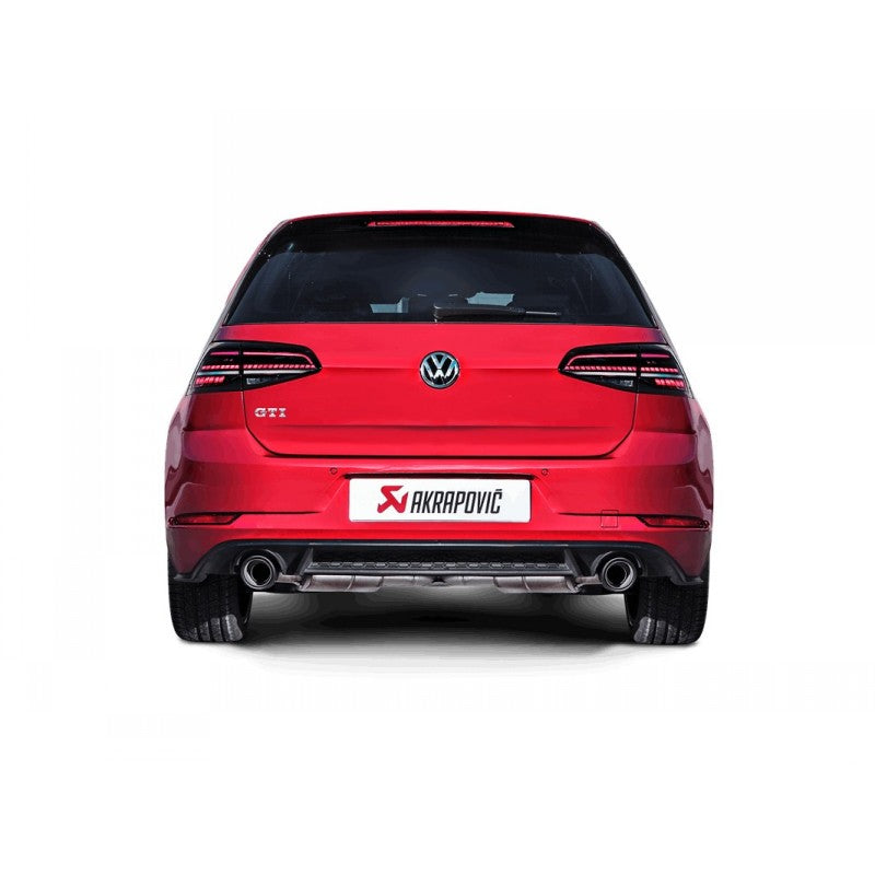 AKRAPOVIC MTP-VW/T/4H Вихлопна система Slip-On Race Line (титан) для VW Golf VII GTI FL Performance 2017-2019 Photo-3 