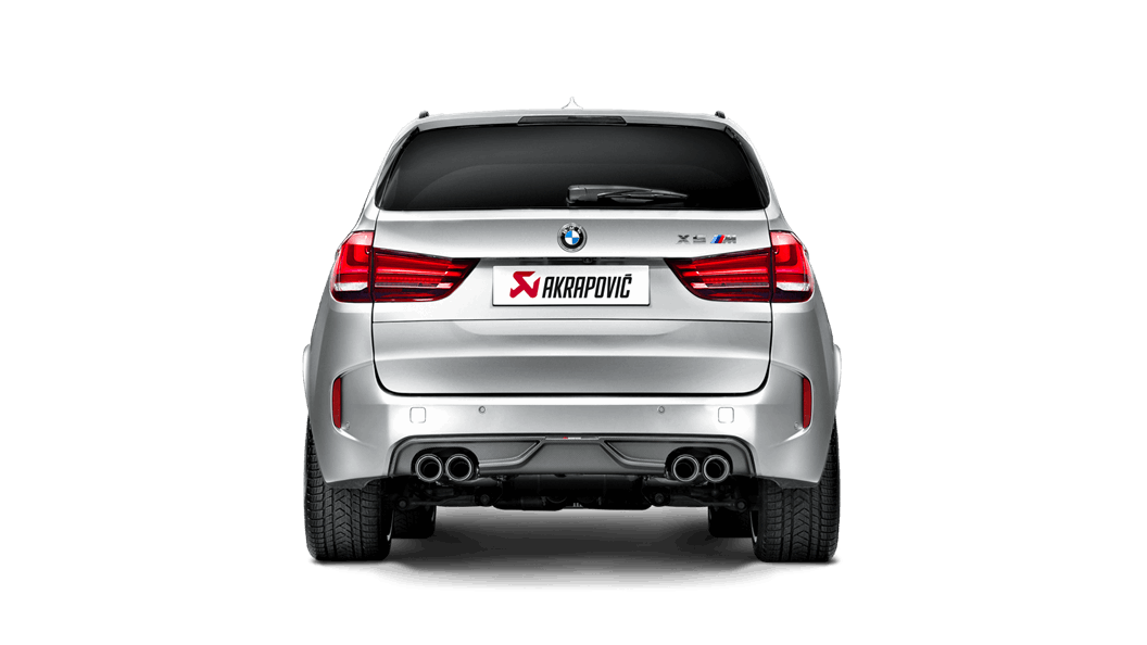 AKRAPOVIC S-BM/T/1 Вихлопна система Evolution для BMW F85 X5M, F86 X6M (з карбоновими насадками) Photo-3 