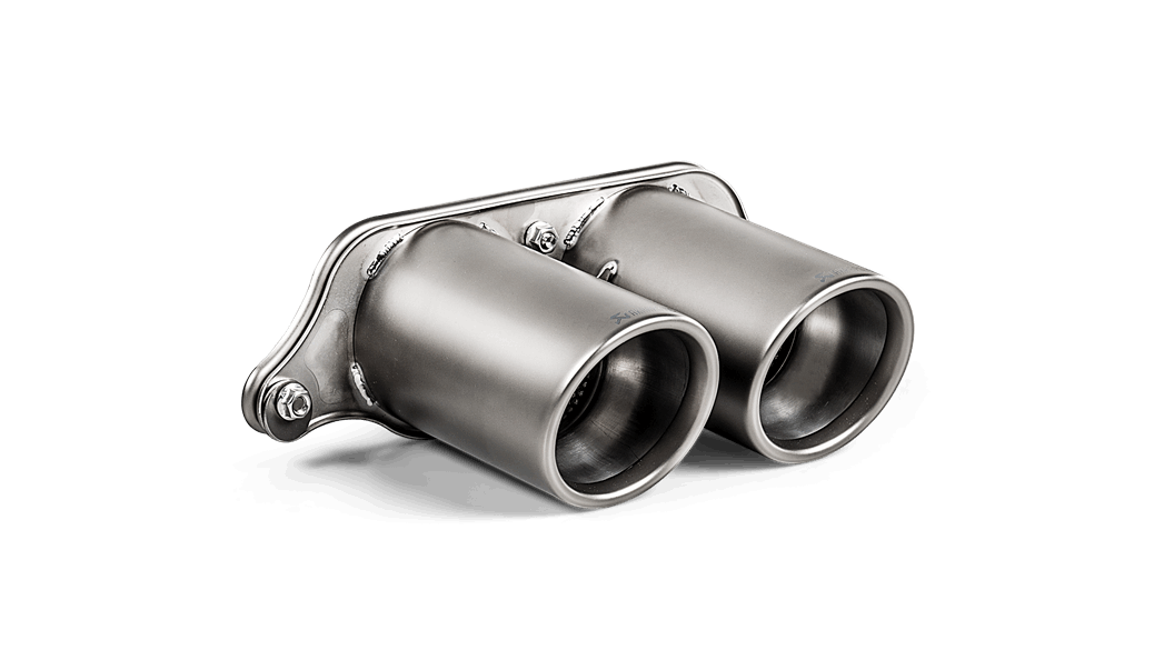 AKRAPOVIC TP-T/S/17 Насадки вихлопної системи Tail pipe (Titanium) для PORSCHE 911 GT3 (991.2) 2018 Photo-0 