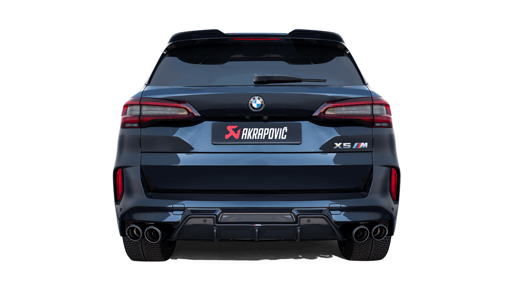 AKRAPOVIC S-BM/T/28H Вихлопна система Slip-On Line (Titanium) Схвалення ECE для BMW X5 M / X5 M Competition (F95) - OPF/GPF 2021-2022 Photo-2 