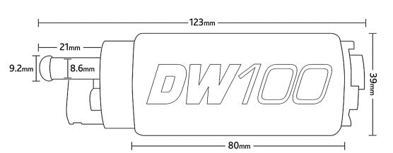 DEATSCHWERKS 9-101-0846 Насос паливний DW100, що містить інсталяційний к-ом для Civic/Integra до 2000 року Photo-2 