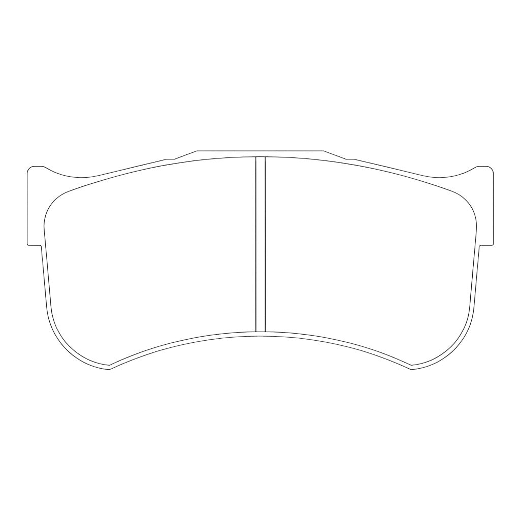 FERODO FRP3153TL219 Передні гальмівні колодки TL219 для AUDI R8 LMS GT3 / EVO1 / EVO2 2015+ / LAMBORGHINI Huracán GT3 Evo1 / Evo2 2018+ / FERRARI 488 GT3 / 488 GTE 2018+ Photo-0 