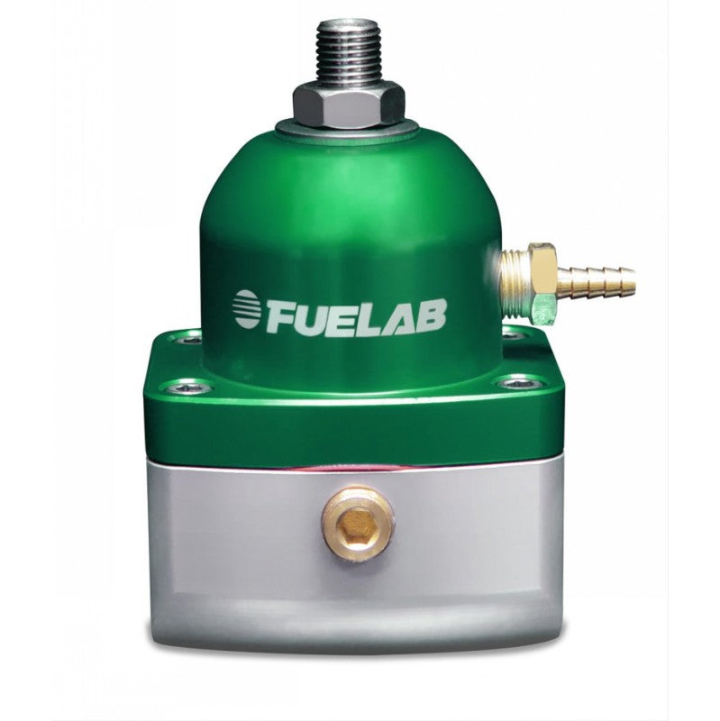 FUELAB 53502-6-T Міні регулятор тиску палива TBI (10-25 psi, 6AN-In, 6AN-Out) Зелений Photo-1 
