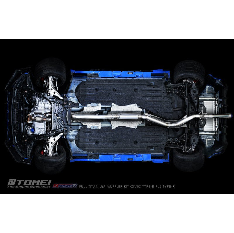 TOMEI TB6090-HN06D Вихлопна система EXPREME Ti Titanium для HONDA Civic Type-R (FL5) 2022+ Photo-2 