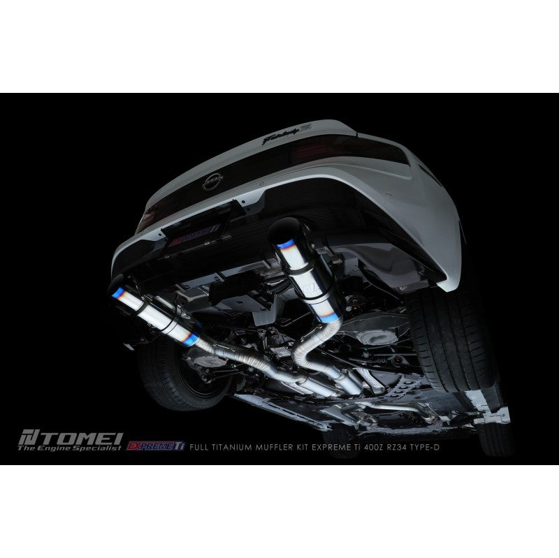 TOMEI TB6090-NS21D Титановий Комплект Глушників EXPREME TI TYPE-D для NISSAN 400Z (RZ34) 2022+ Photo-1 