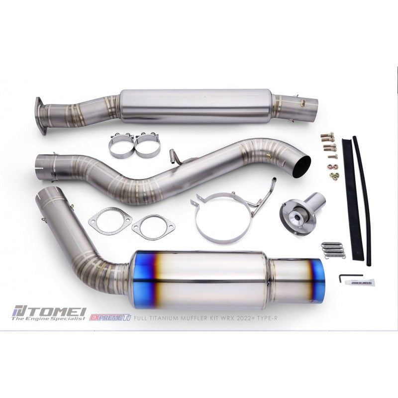 TOMEI TB6090-SB06A Титанова вихлопна система EXPREME TI TYPE-R для SUBARU WRX 2022+ Photo-1 
