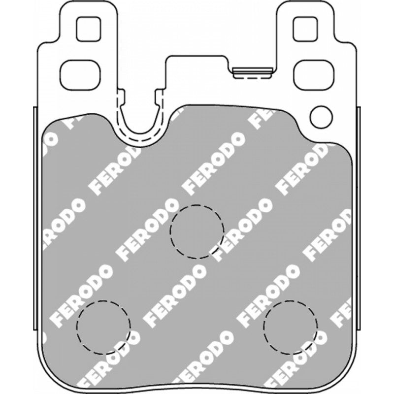 FERODO FCP4663G Гальмівні колодки DS3.12 задні для BMW 3 (F30, F35, F80) M3 Brembo Photo-0 