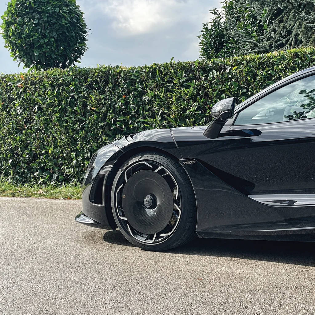 GOLD LEAF TFEVO-MCL750S-MT Ковпаки коліс Turbo Fan EVO (карбон / матові) для MCLAREN 750S OEM диски Photo-9 