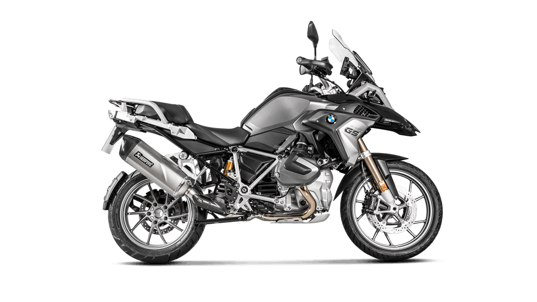 AKRAPOVIC S-B12SO23-HAAT Вихлопна система Slip-On line (Titanium) для BMW R 1250 GS 2019-2021 Photo-1 