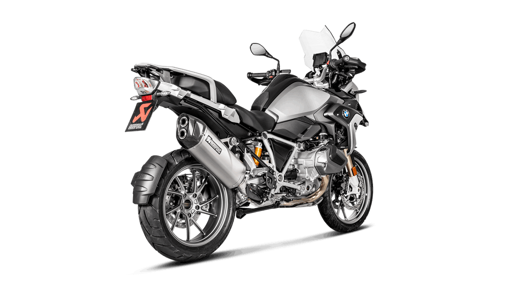 AKRAPOVIC S-B12SO23-HAAT Вихлопна система Slip-On line (Titanium) для BMW R 1250 GS 2019-2021 Photo-2 