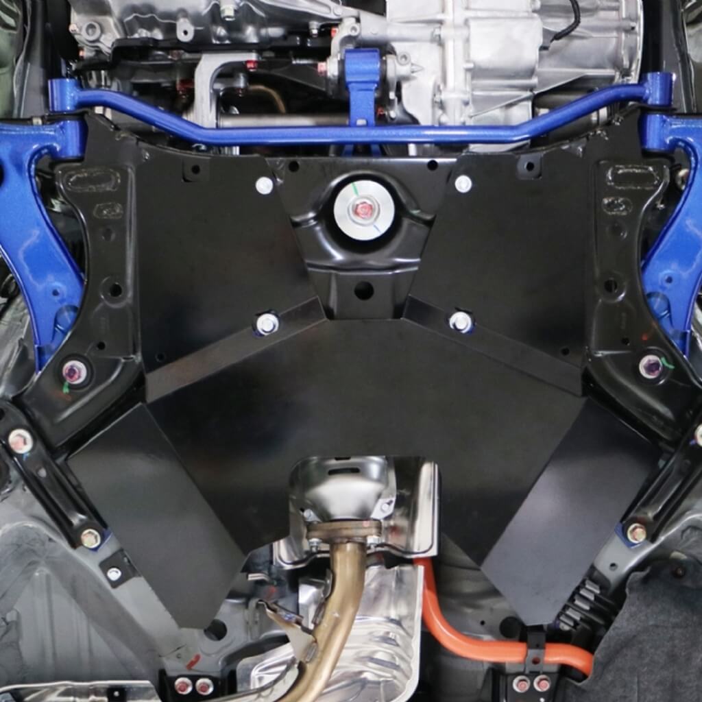 HARDRACE Q1582 Нижній середній захист двигуна, алюміній для HONDA HR-V (RV) 2021- Photo-2 