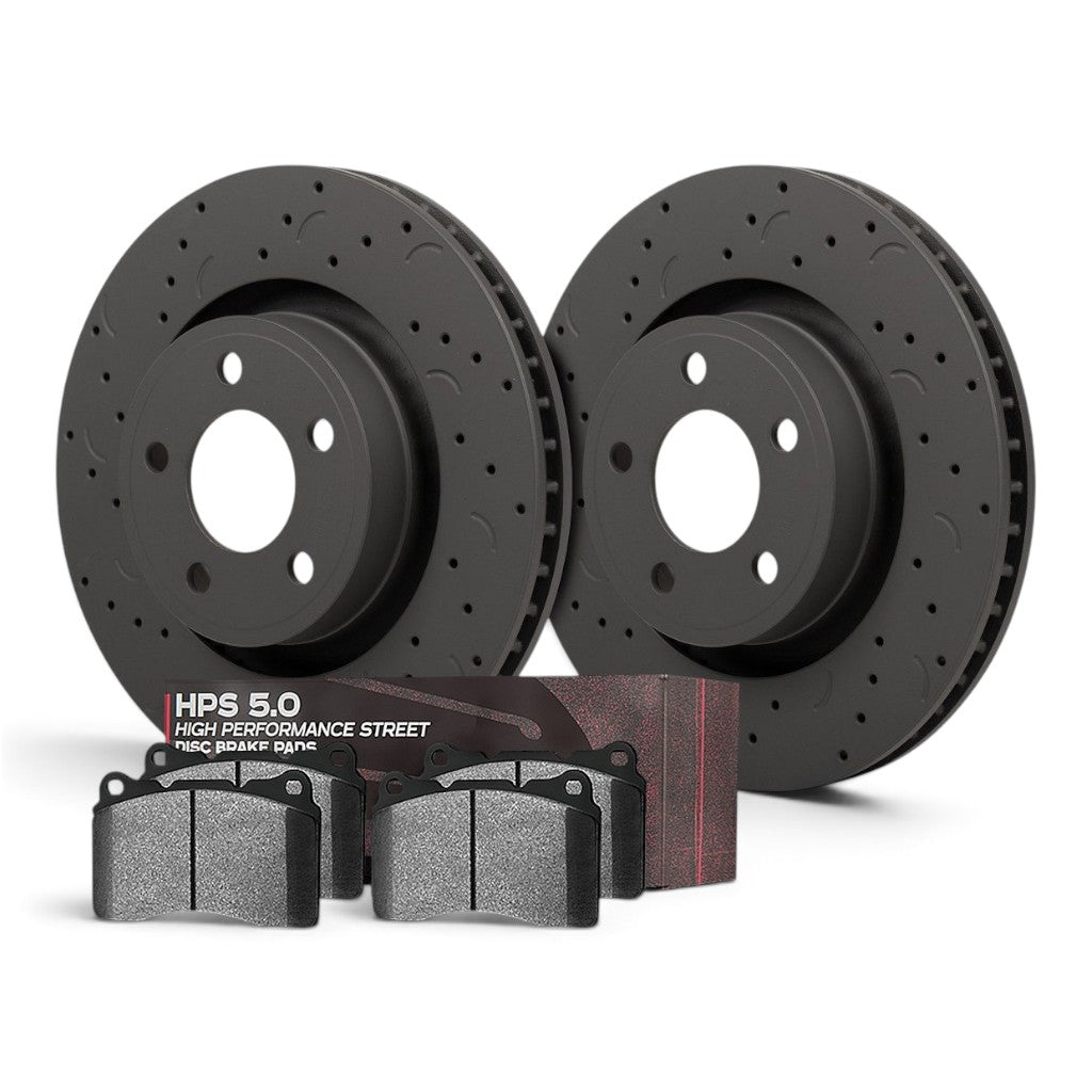 HAWK HKC5174.245B Гальмівний комплект (Rotor Talon C-Drilled/HPS 5.0 Brake Pad) Photo-0 