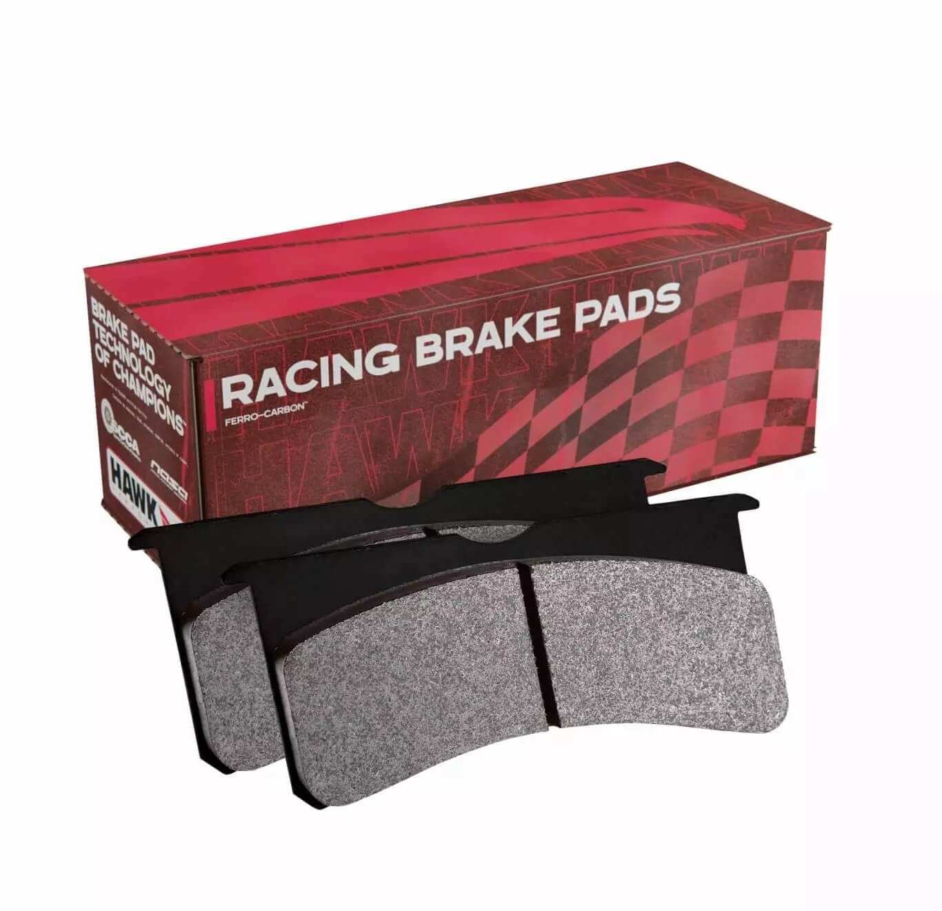 HAWK HB601D.626 Гальмівні Колодки Передні ER-1 Endurance Racing для INFINITI Q60 Sport 3.0L 2018/ NISSAN 370Z Sport 3.7L 2015-2019 Photo-0 