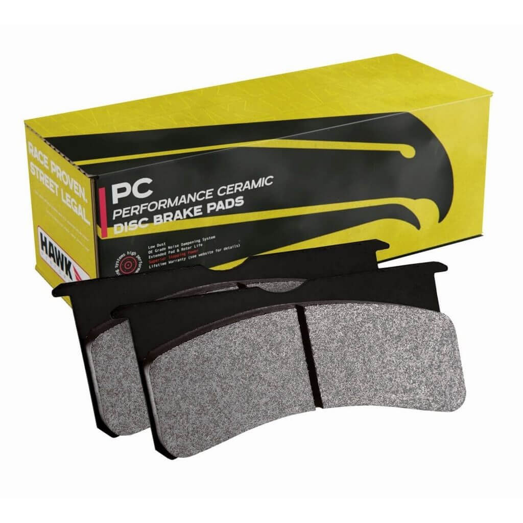 HAWK HB979Z.580 Задні гальмівні колодки Street PC для TESLA Model S 2018- Photo-0 