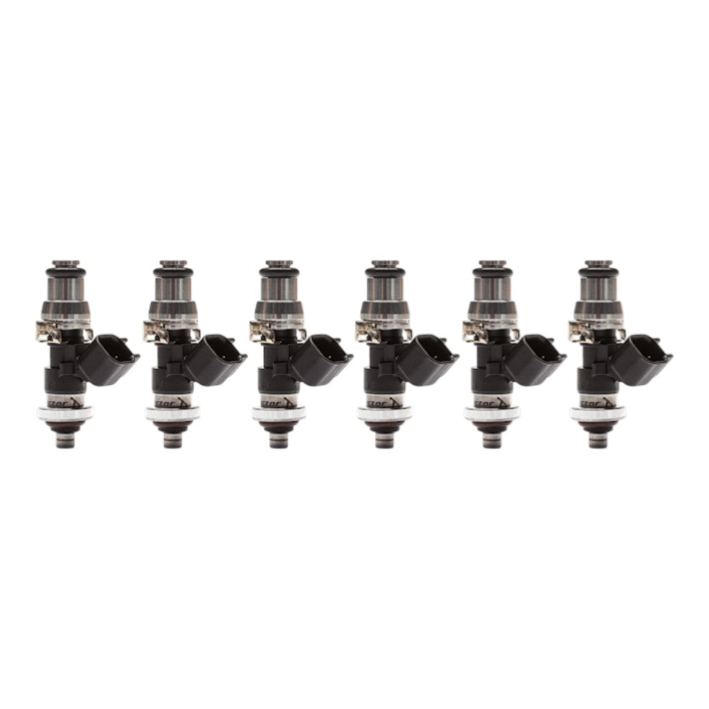 INJECTOR DYNAMICS 1050.48.14.R35.6 Комплект форсунок (6 шт) ID1050x 14мм, сірий для NISSAN GT-R (R35) Photo-0 