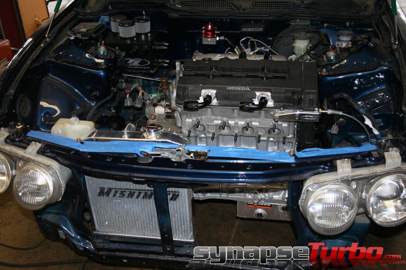 MISHIMOTO MMRAD-CIV-92 Радіатор охолодження алюмінієвий HONDA CIVIC 92-00 / DEL SOL 93-97 (МКПП) Photo-2 