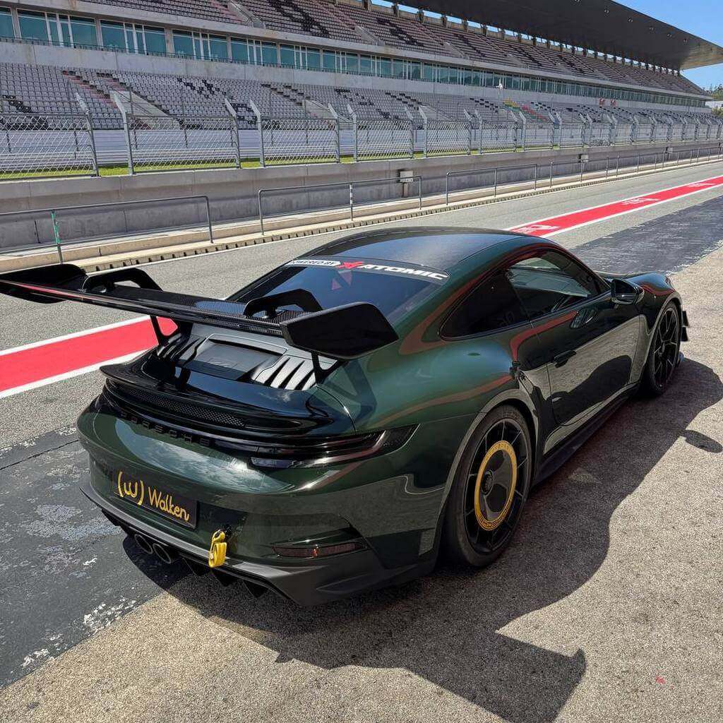 KLINE INNOVATION KL-AER-POR-992GT3-RSRB Підйомник антикрила RS Style для PORSCHE 911 GT3 (992) Photo-1 