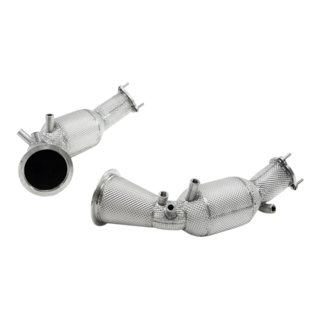 KLINE INNOVATION KL-POR-992.2CRT-CS-OE-HS Каталізатор з опцією термозахисту (нержавіюча сталь) для PORSCHE 911 Carrera 3.0T (992.2) Photo-0 